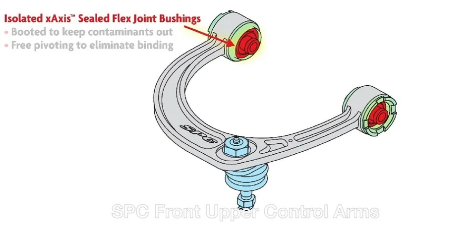 Brazos de control superiores SPC Specialty Products para Lexus GX460 GX470 25480 2003-2022 Foto 3 de 4