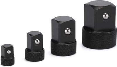 CASOMAN 4PCS Low Profile Impact Socket Adapter Set, 4 PCS Set 
