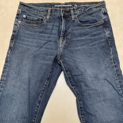 Men s Amazon Essentials Slim Denim Jeans Size 32