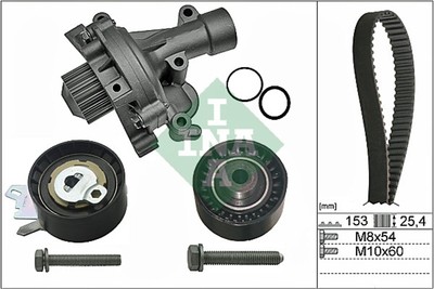 INA STEUERSATZ PEUGEOT - 407 6D_ - 2.0 16V 05-, CITROEN - C4 LC_ - 2.0 16V 04-
