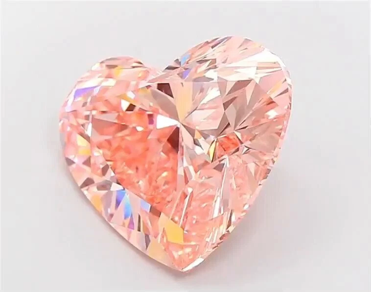 10.03ct Heart fancy intense pink IGI Certified VS1 Excellent Lab grown diamond - Image 3 of 4