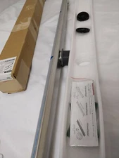 Neodrain 48" Linear Drain w/ Brick Pattern Grate, Brushed 304 SS, ZA3-48-G01-BR