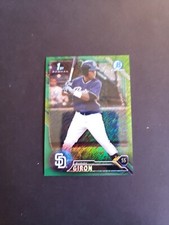 Ruddy Giron 2016 Bowman Chrome Prospect Green Shimmer Refractor /99 BCP20 Rookie