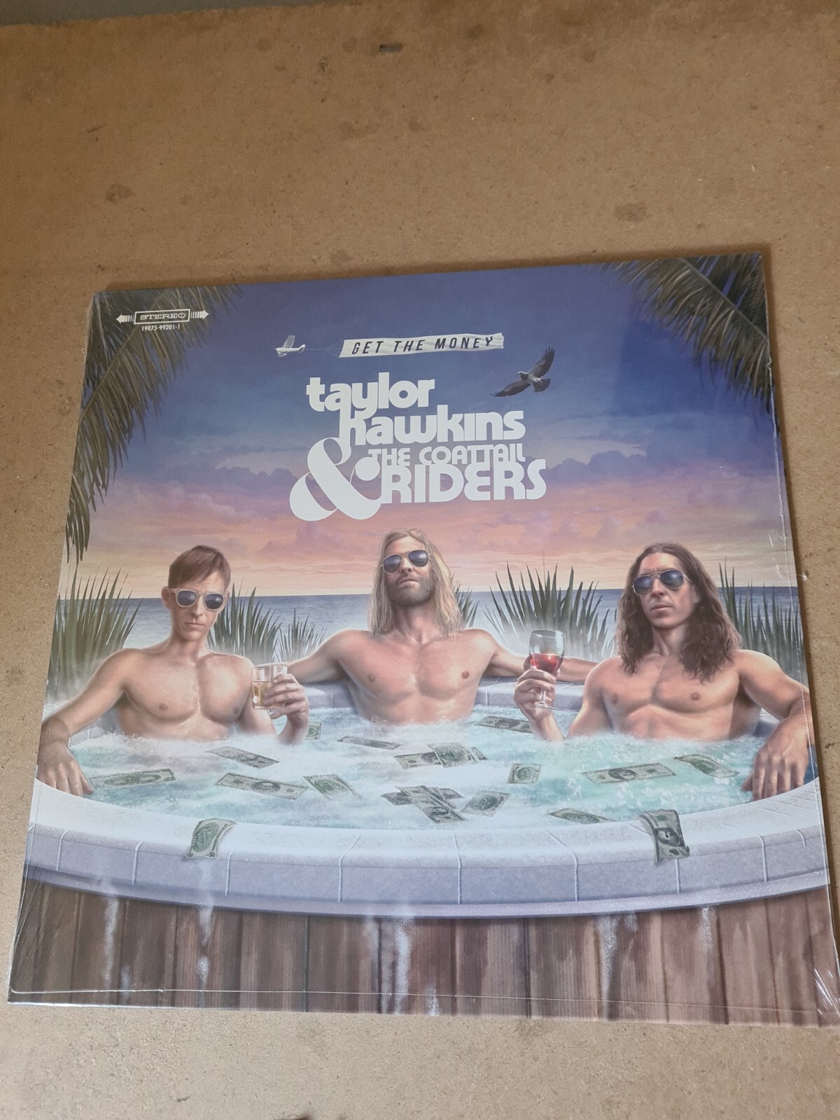 TAYLOR HAWKINS & THE COATTAIL RIDERS - GET THE MONEY LP NEW SEALED