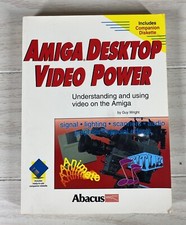 Amiga Desktop Video Power 1991 PB for Commodore Amiga BOOK ONLY, NO DISK