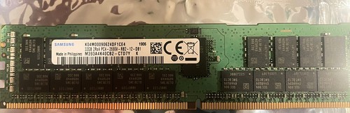 Samsung M393A4K40CB2-CTD7Y 32GB 2RX4 PC4-21300 DDR4-2666MHz