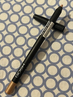 GOSH Velvet Touch Eyeliner Pencil Sparkling Gold Crystal Eyes waterproof Rare