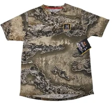 Realtree Mens & Big Mens Excape Camouflage Short Sleeve Hunting T-Shirt Small