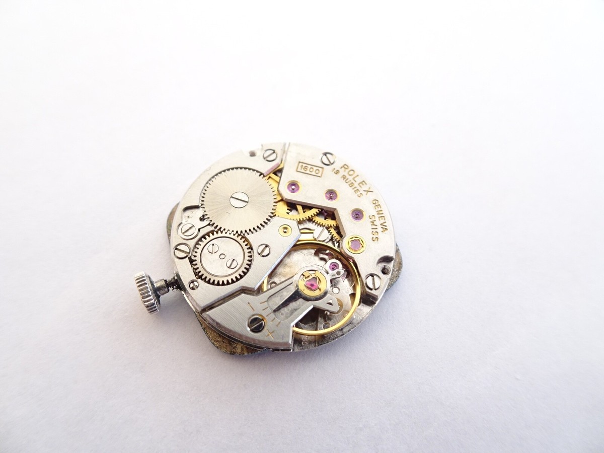 Cellini Original Rolex cal 1600 manual Movement Working with Dial