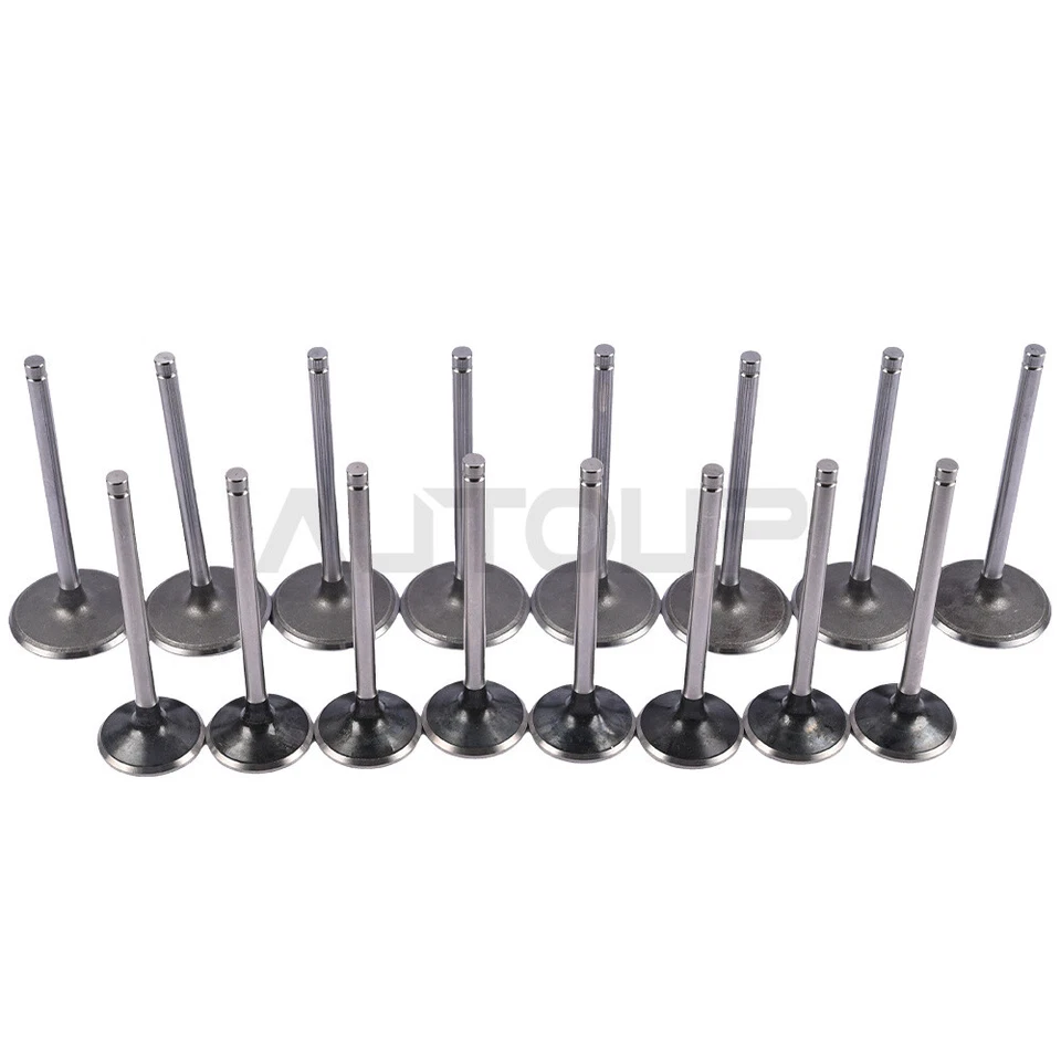 Juego de válvulas de admisión y escape de motor para GM LS V8 2005-2009 4.8 5.3 6.0 Foto 2 de 4