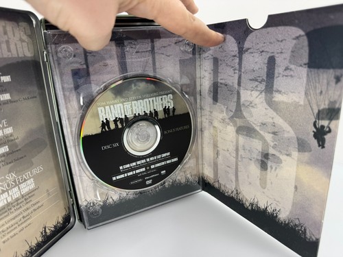 Band of Brothers Steelbook (6 DVD Set) Tom Hanks & Steven Spielberg - Picture 7 of 7