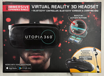 ReTrak ''Utopia 360 Vitual Reality 3D Headset'' (ETVRCBCL)