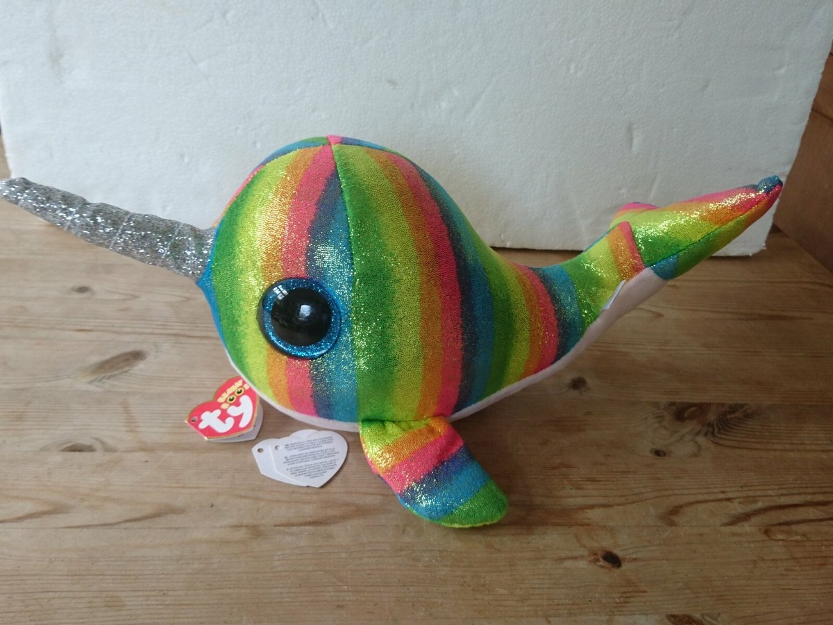 NORI THE NARWHAL UNICORN WHALE Ty Beanie Boos 13