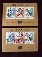 BELGIUM 1962 EUROPOL -Interpolice Athletic Championships MNH + CTO