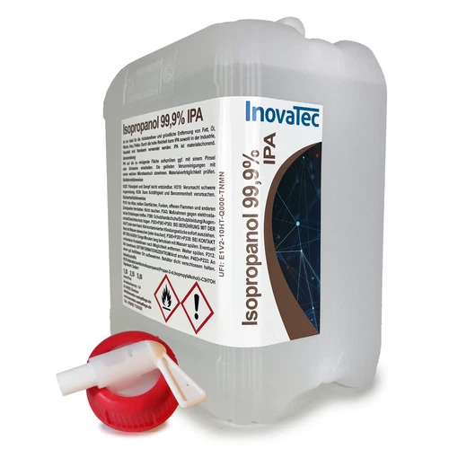 Isopropanol IPA 2,5l 99,9% rein incl. Auslaufhahn Isopropylalkohol Entfetter