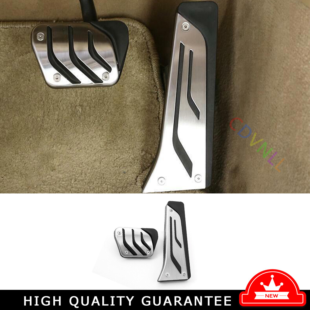 For BMW X3 G01 X4 18-22 Silver Aluminum Brake & Gas Pedal Accelerator Pad Cover