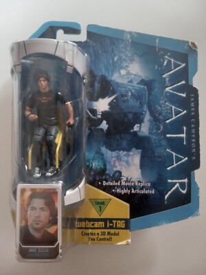 James Cameron's AVATAR Jake Sully Action Figure webcam i-Tag R2291 Mattel