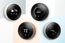 COMPLETE KIT: Google Nest 3rd Generation Learning Thermostat - Choose Color @
