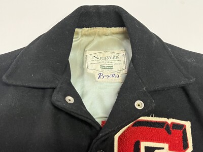 Vintage 1971 72 DRUM MAJOR Naugalite Letterman Varsity Jacket