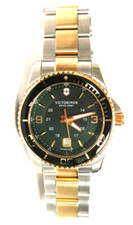 New Victorinox Maverick Large Quartz Green Dial Men's Watch 242008