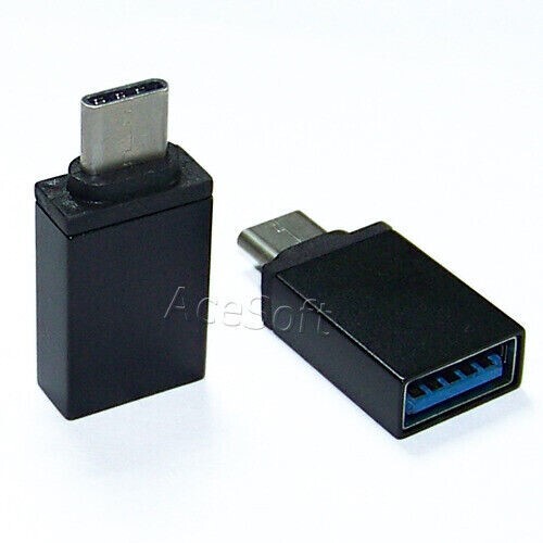 2x USB 3.1 Type C Female to Micro USB 3.0 Male Adapter Converter Connector USB-C - Picture 1 of 1