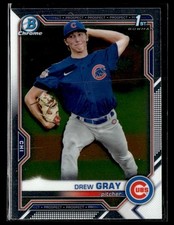 2021 Bowman Draft Drew Gray #BDC-35 Chrome