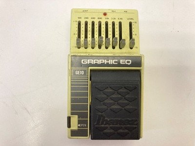 Vintage Ibanez GE10 Graphic EQ Pedal Equalizer Guitar Effect for