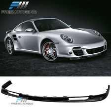Fit 07-13 Porsche 997 911 Turbo Oe Style Front Bumper Lip Spoiler Pu