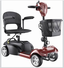 iScooter X02 Mobility Scooter 250W 12Ah Battery 5MPH 12Mi Range for Adults