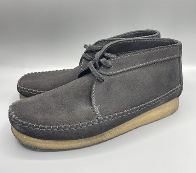 Clarks Originals women’s moccasin CLARKS ORIGINALS Weaver Tie Tan Nubuck Leather Moccasin  main image 4