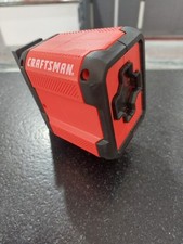 Craftsman Crossline Red Laser Level Magnetic Bracket Mount CMHT77629 Very Nice!
