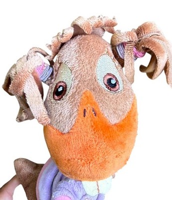 Disney Chicken Little Abby Mallard Plush Beanbag Stuffed Plush Toy 9'' Rare 2005