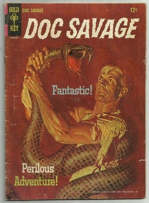 Doc Savage (Gold Key 1966) # 1 (Based on the Thousand Headed Man)