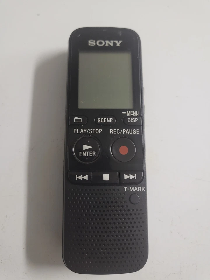 Sony M2- Micro SD- ICD-PX333 Digital Voice Recorder Black Works - Image 2 of 2