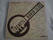 Seattle Banjo Club Autograph Edition Vinyl Lp Record Private Label 47339 Stereo