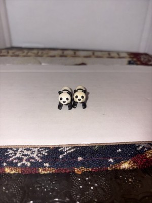 Playmobil,BABY PANDA'S,POSEABLE HEADS,LOT OF 2 PCS