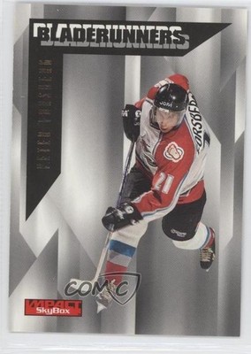 1996-97 Skybox Impact Bladerunners Peter Forsberg #3 HOF m5x