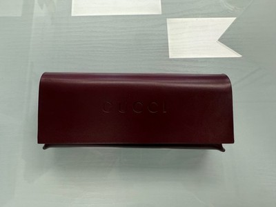 Brand New Style Gucci Sunglasses Eyeglasses Bordeaux Leather Case
