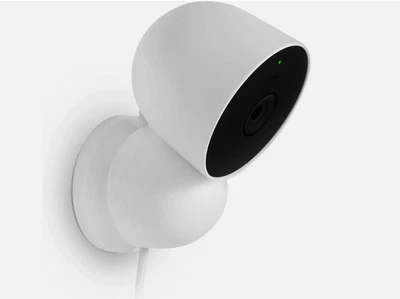Wasserstein Magnetic Wall Mount for Google Nest Cam (Indoor, Wired) - White 1 pk
