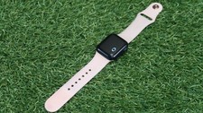 Apple Watch Series 6 40mm Blue Aluminium Case Pink Silicone Band GPS