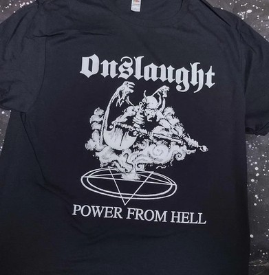 Onslaught power from hell T-SHIRT MEDIUM SIZE