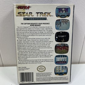 Star Trek 25th Anniversary (Nintendo NES) Complete in Box CIB