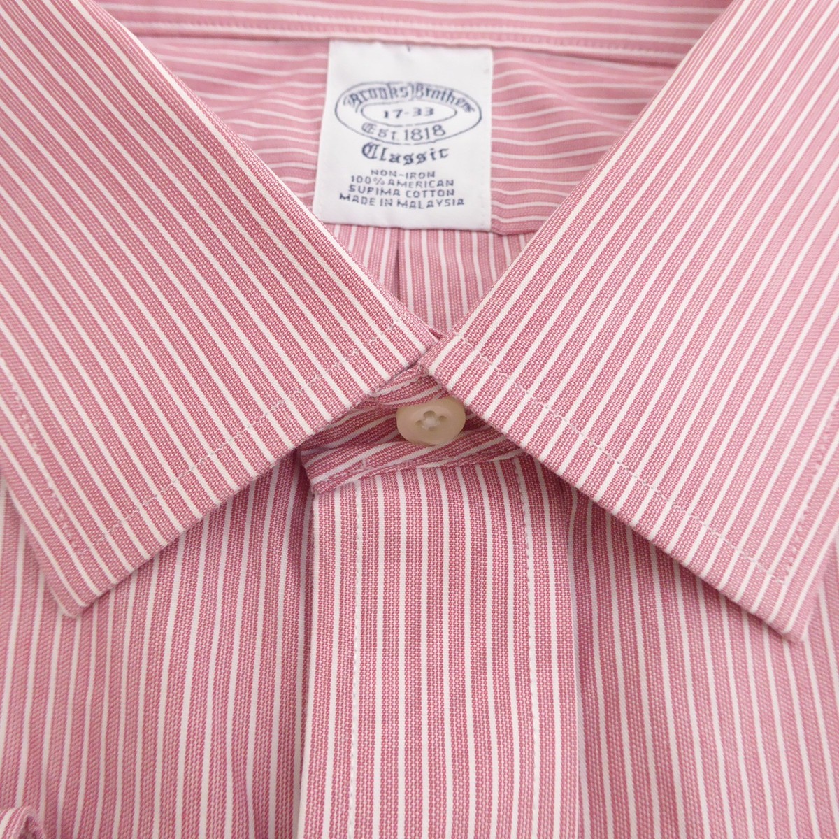 brooks brothers pink dress shirt Mens Pink Oxford Shirts