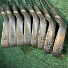 Vintage Ping I3 O-Size Iron Set 4-PW GW Green Dot Mens RH JZ Stiff Steel Silver