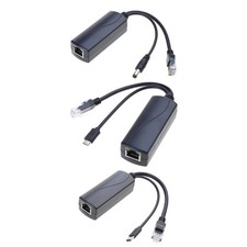 PoE Splitter 1000M Power Over Ethernets Splitter Adapter for Security Camera