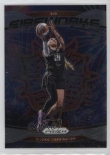 2024 Panini Prizm WNBA Fireworks DiJonai Carrington #5 11ba