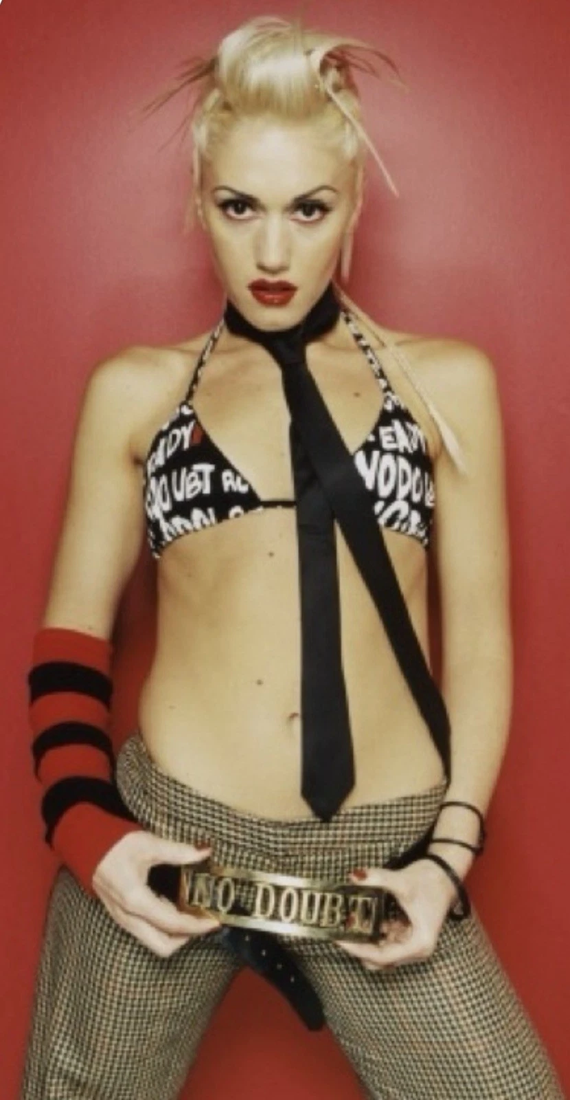 VTG Rare 2001 Official No Doubt Band Gwen Stefani ROCK STEADY Jacket Giant tag image 15