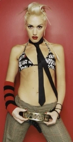 VTG Rare 2001 Official No Doubt Band Gwen Stefani ROCK STEADY Jacket Giant tag image 15