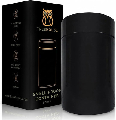 Smell Proof Container (500Ml) for Herbs, Spices, Coffee, Teas & More - plus X2 R