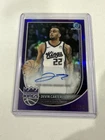 Devin Carter 2025-26 Bowman Chrome Auto Purple Refractor Kings /250